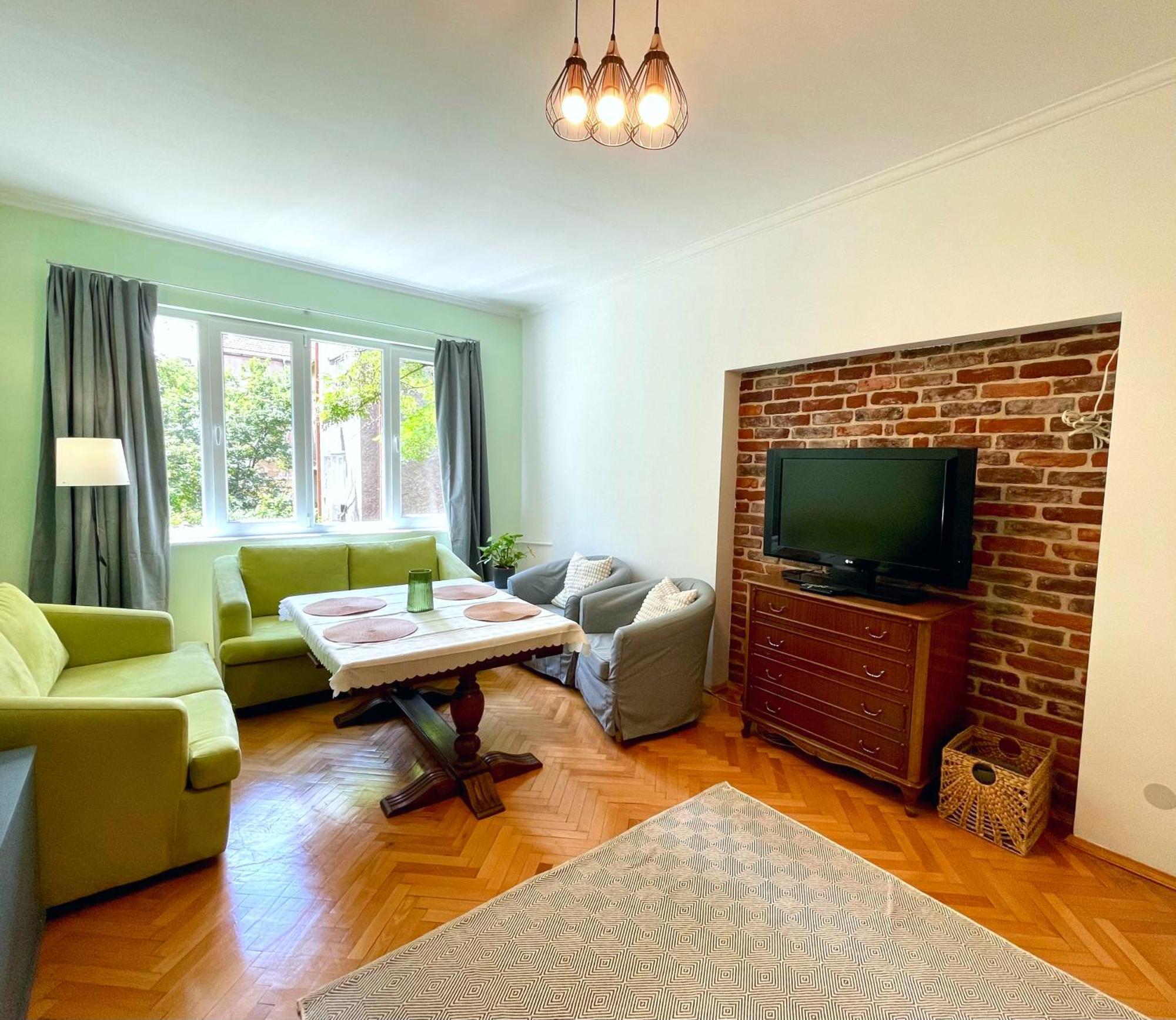 Bohemian Bright & Calm 2Br - Top Center - Private Balcony София Экстерьер фото